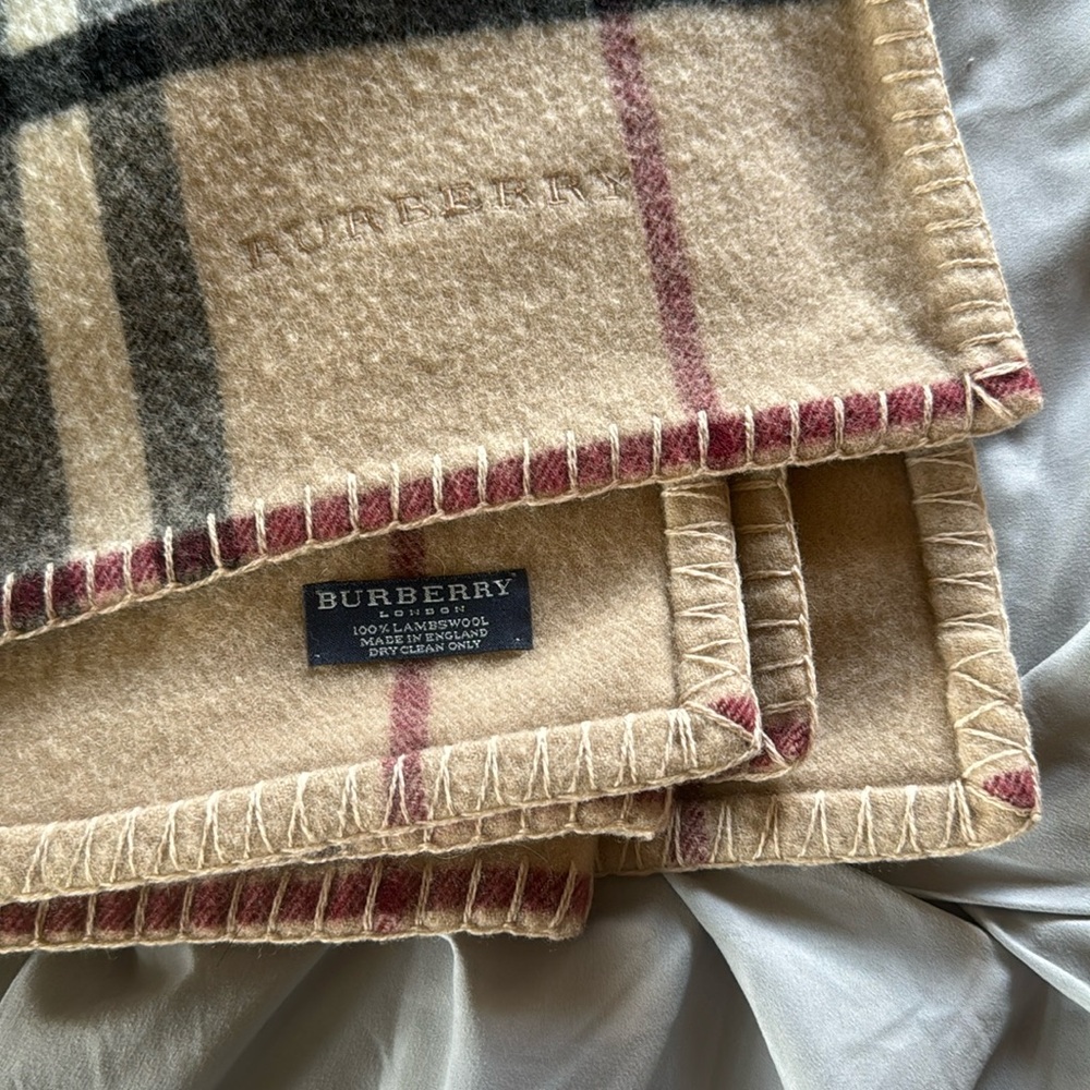 Burberry Lambswool Blanket